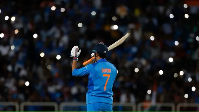 To honour Dhoni s contribution to Indian cricket No. 7 jersey retired