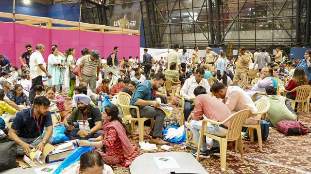 BJP, INDIA bloc in unprecedented direct fight; Delhi all set for LS polls today