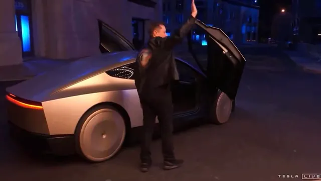 Tesla unveils Cyber Cab Robotaxi without a steering wheel or pedals