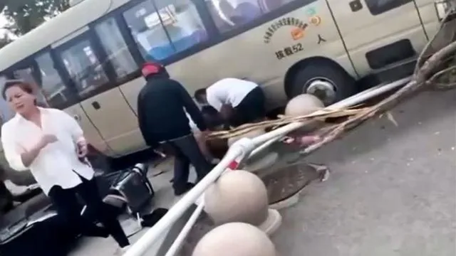 11 Killed, 13 Injured in bus crash at school gate in China's Shandong  province
