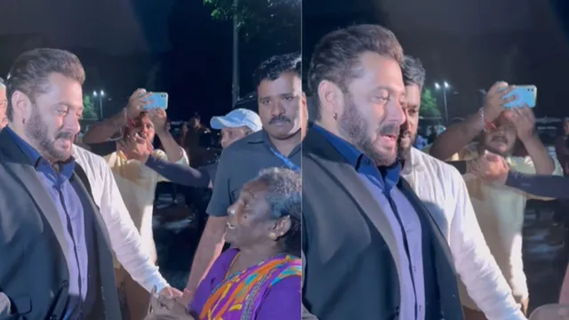 Salman Khan video: सलमान खान ने एक बुजुर्ग फैन के साथ की दिल छूने वाली बात,  इंटरनेट पर भाईजान का वीडियो वायरल