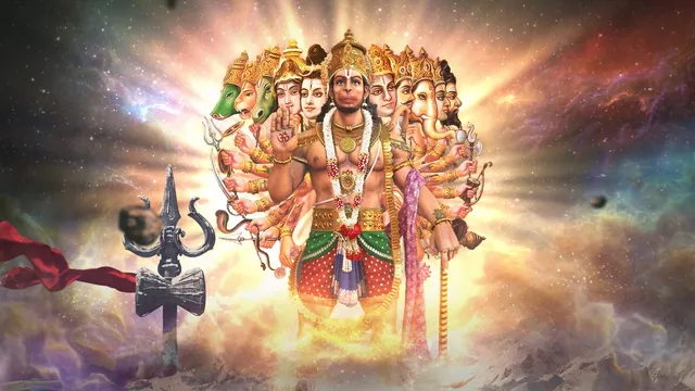 Hanuman Jis Darshan Mantra