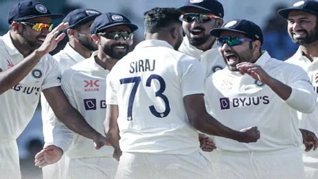 टीम इंडिया का जश्न