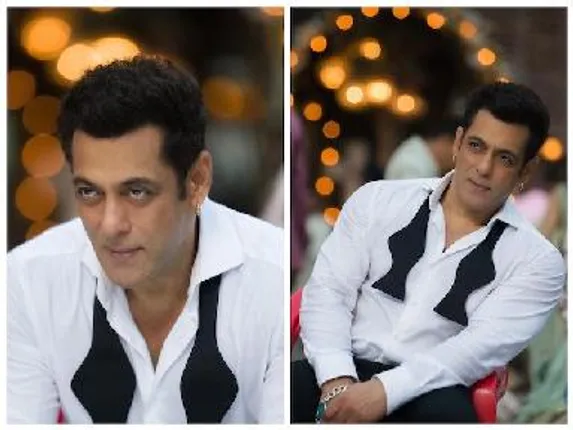 Salman Khan Enjoying A Rainy Day On Kisi Ka Bhai Kisi Ki Jaan Sets