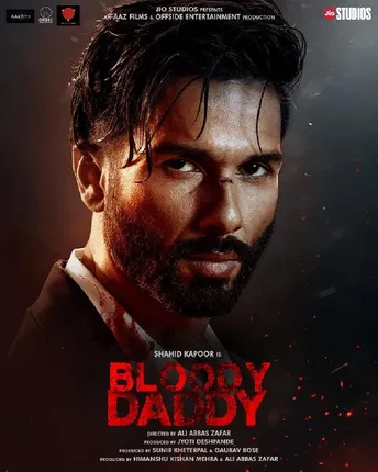 Shahid Kapoor Unveils Bloody Daddy Teaser