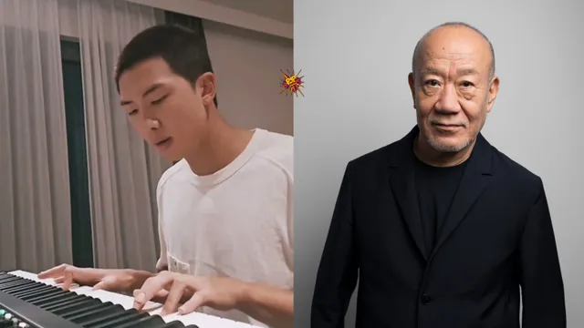 BTS Leader RM's Anime-Inspired Piano Cover Captures the Attention of Legendary Composer Joe Hisaishi