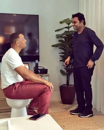 When AR Rahman was shown his picture with Will Smith and the sarcastic comments on the post, the singer-composer defended Will and called him a “nice person”.