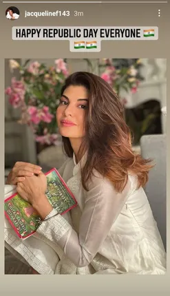 Sri Lankan beauty Jacqueline Fernandez wishes everyone on 26th January ,Indian Republic Day ! check out the post!