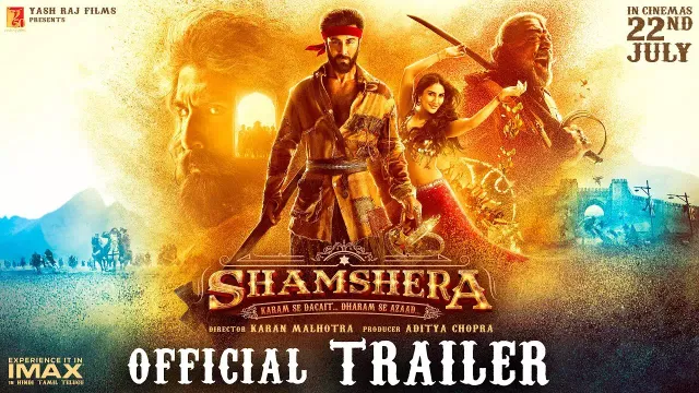 Shamshera Trailer Out