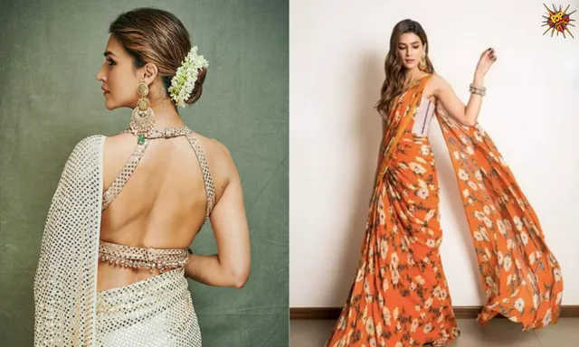 5 times Kriti Sanon Looked drop-dead-gorgeous in Sarees