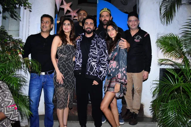 Pragya Kapoor hosts an intimate dinner party for the Chandigarh Kare Aashiqui team; superstar Hrithik Roshan joins!