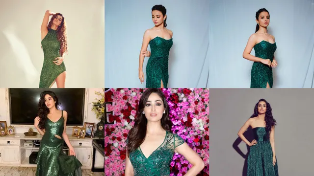 From Shraddha Kapoor, to Disha Patani and Mahima Makwana here’s how your favourite celebs glammed up for the red carpet, shimmering away!