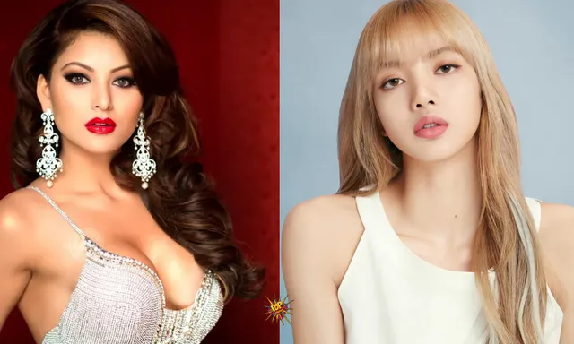 Urvashi Rautela's Frinch Hair hairstyle Going Viral, Fans Compare Her Look With K-Pop Artist Lisa From BlackPink