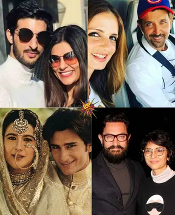 Aamir Khan - Kiran Rao to Saif Ali Khan - Amrita Singh; Bollywood celebs parted their ways but didn't let that affect their childs and remain friends