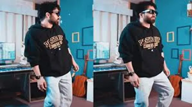 Bijlee boy Harrdy Sandhu grooves to Allu Arjun's Srivalli and you cannot miss this fun video !
