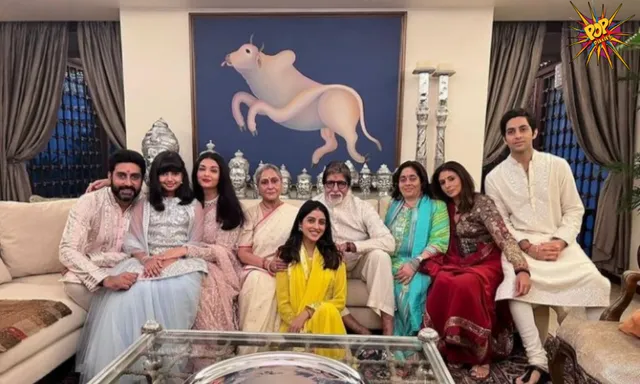 Here's to how Amitabh Bachchan's family celebrated Diwali Read to know:-