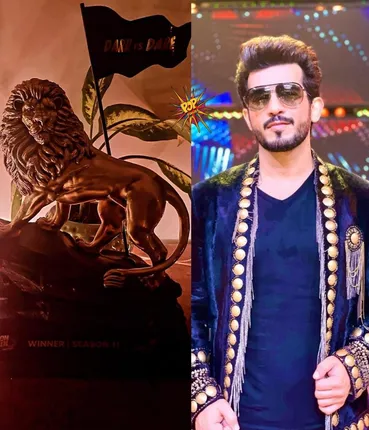 Khatron Ke Khiladi: Naagin star Arjun Bijlani lifts the trophy; wife Neha shares the news