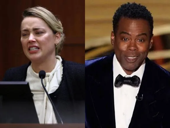 Comedian Chris Rock took a dig at Amber Heard during one of his performances & addressed the ongoing trial for defecating on Johnny Depp's bed.