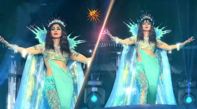 Watch video: Super Dancer Chapter 4: Shilpa Shetty turned into a sultry mermaid