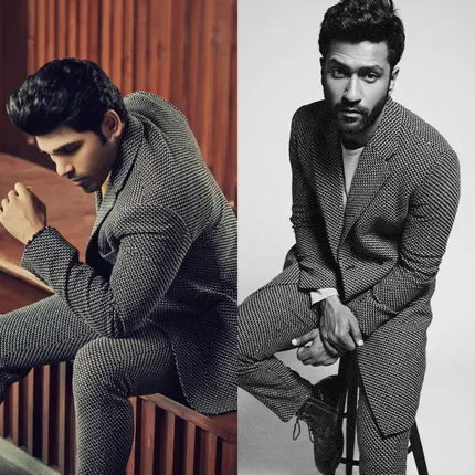 Two actors one common attire binds Allu Sirish and Vicky Kaushal !