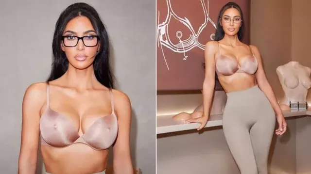 Kim Kardashian has unveiled a new Skims ultimate nipple bra