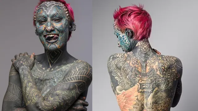 US Army Veteran Earns Guinness World Record For Being 'Most Tattooed Woman'