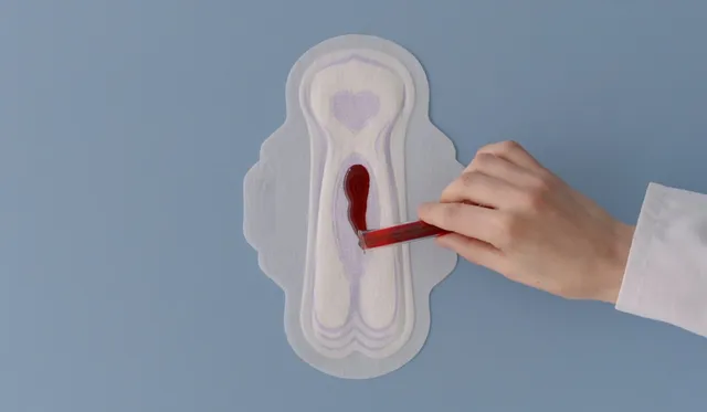 Period products tested with blood for the first time ever
