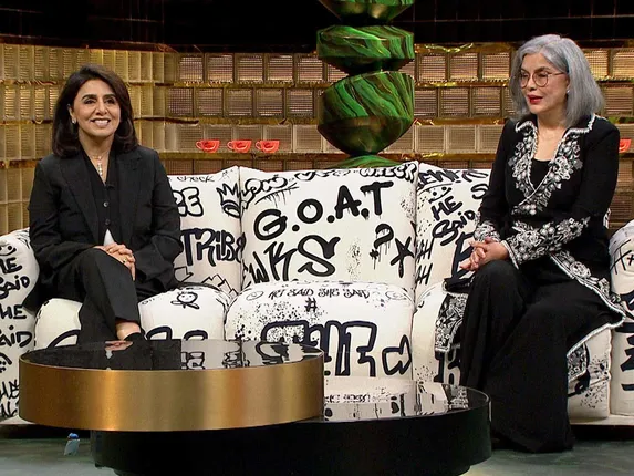 Koffee with Karan season 8 episode 12 Neetu Kapoor and Zeenat Aman bring the 70s charm to the couch
