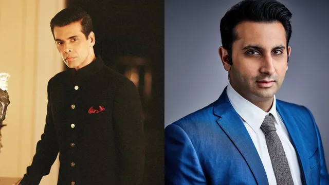 Adar Poonawalla and Karan Johar