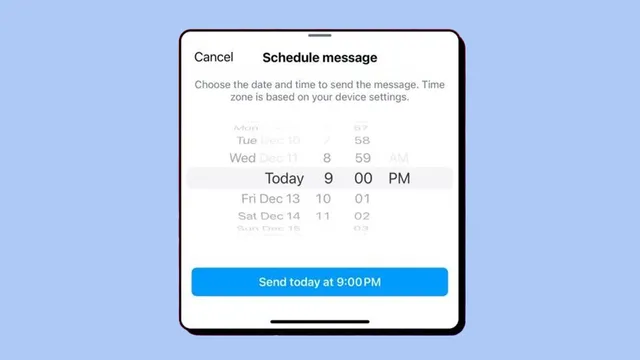 Instagram DM Scheduling Feature