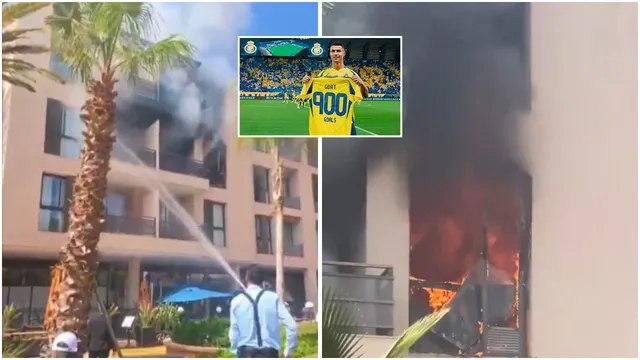 Watch: Fire breaks out at Cristiano Ronaldo's lavish Moroccan hotel