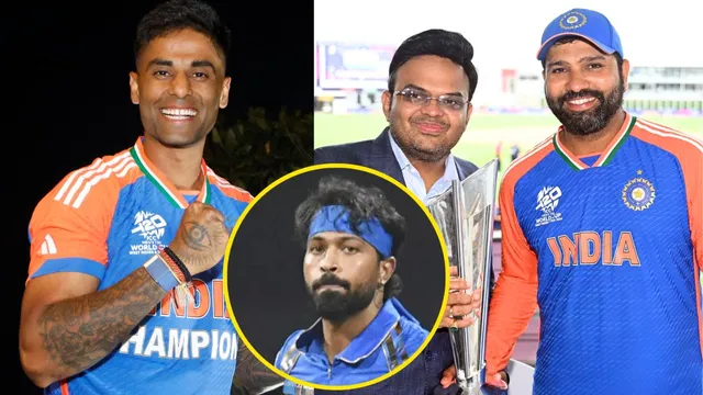 BCCI Team India T20 Captaincy Hardik Pandya Suryakumar Yadav