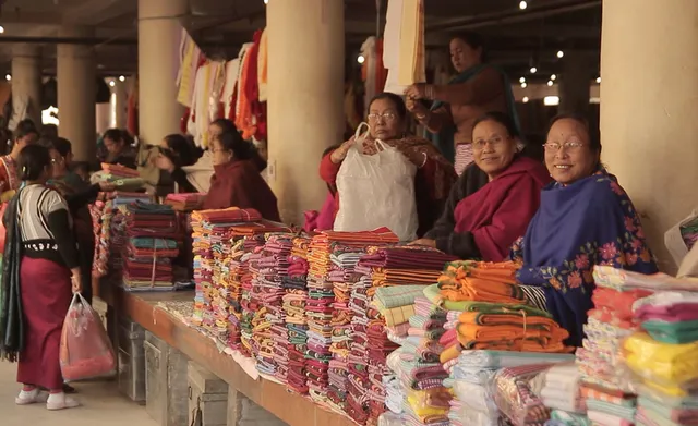 Women vendors at Ima Keithel 