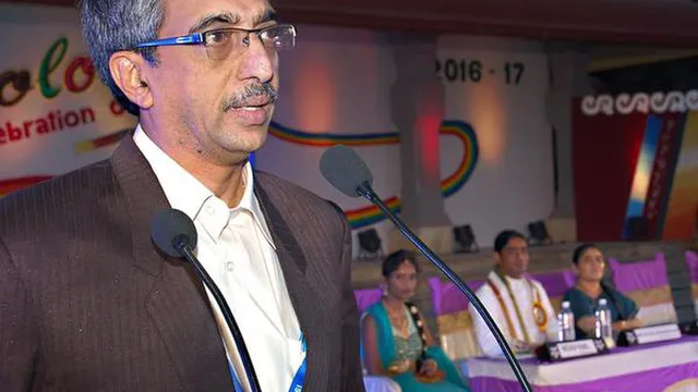 , SV Sharma, ISRO Deputy Director,