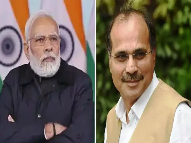 modi adhir.webp