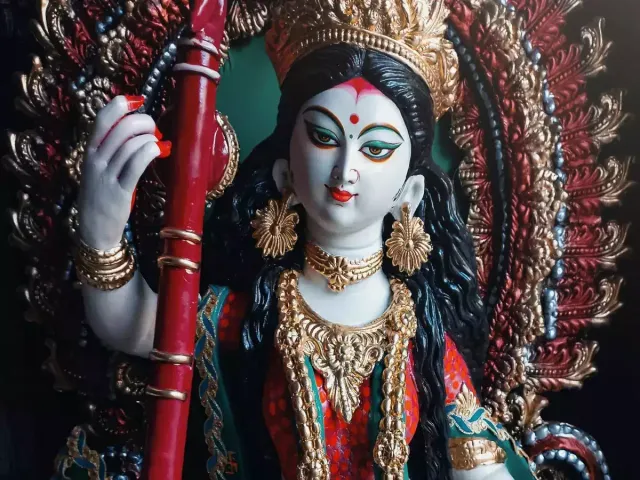 This year there are 2 days of Saraswati Puja.