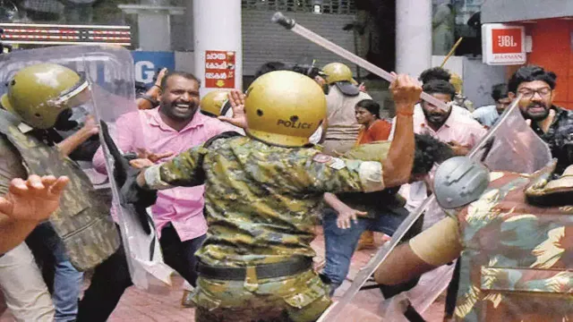 Police Clash