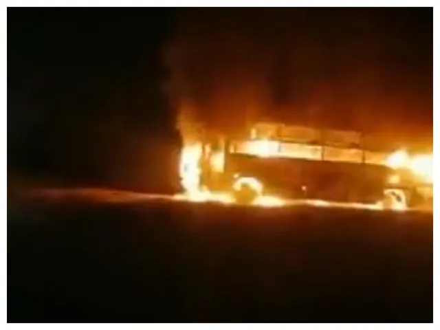 bus fire 