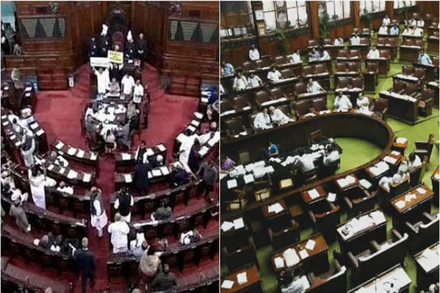 Loksabha and Rajyasabha session adjourned till 2 pm