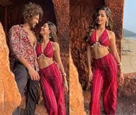 ​ANANYA PANDAY SHARES BTS FROM THE SHOOT OF ‘AAFAT’ SONG