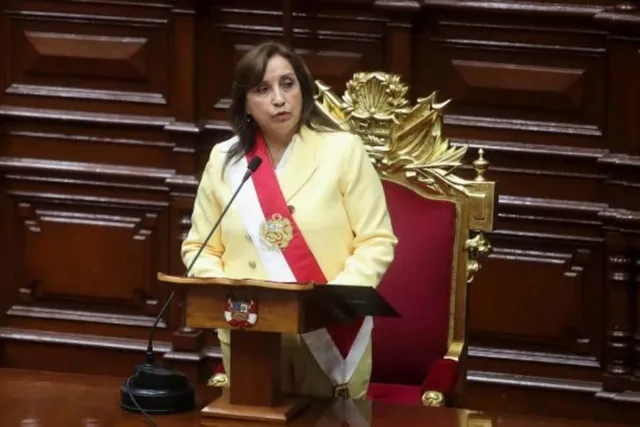 Dina Boluarte sworn in as the new president of Peru