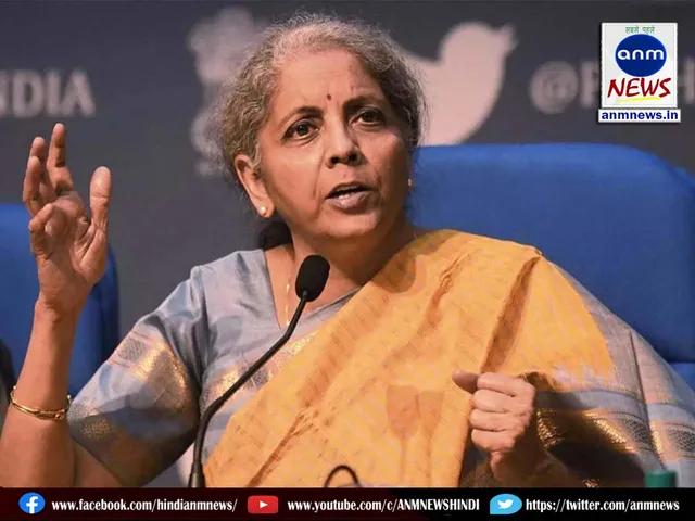 Finance Minister Nirmala Sitharaman