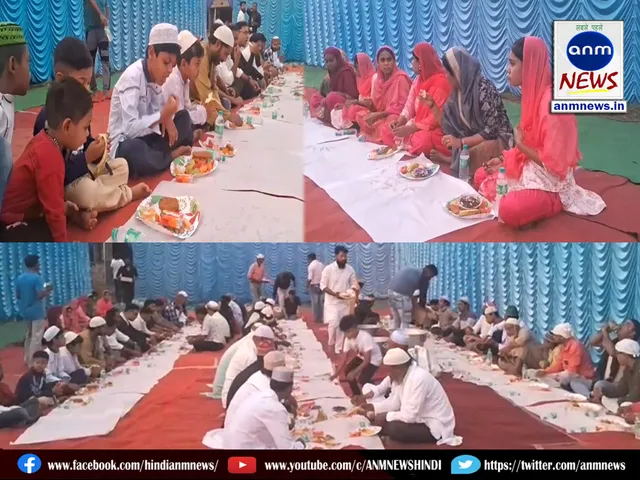 Social worker Budha Khan organized Dawat E Iftar party