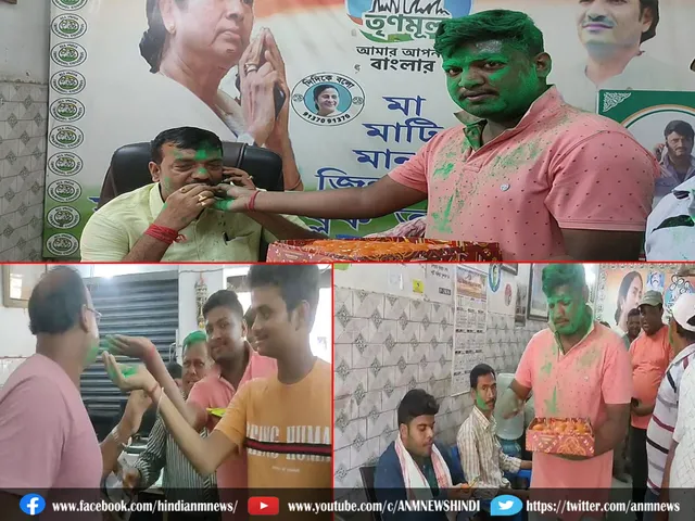 Trinamool Congress workers