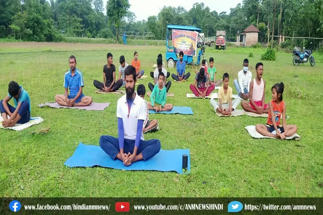 कन्याकुमारी, उत्तर बंगाल और सिक्किम मंडल ने तीसरा अंतर्राष्ट्रीय योग दिवस मनाया