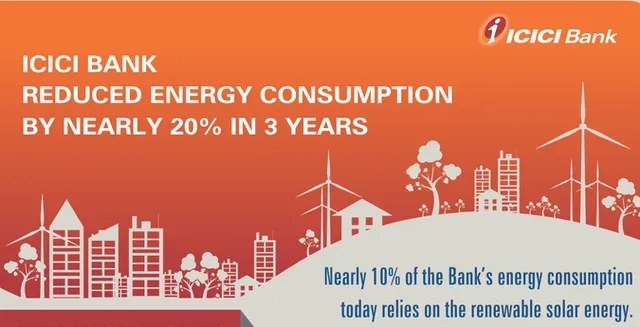 ICICI Bank Reduces Energy Consumption By Nearly 20% In 3 Years