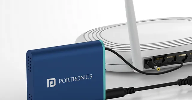 Portronics Launches Power Plus Mini UPS for Wi Fi