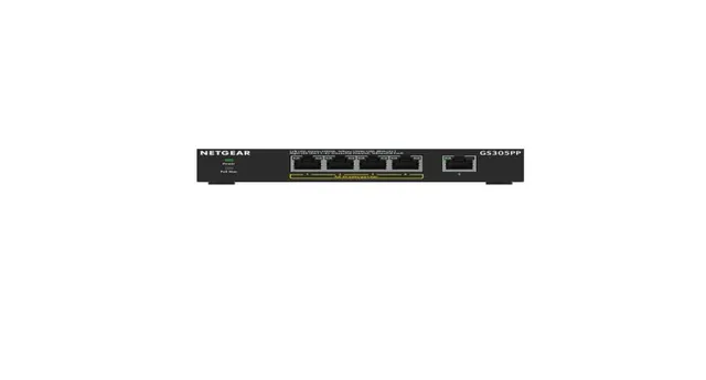 GS305PP 5-Port PoE+ Gigabit Switches