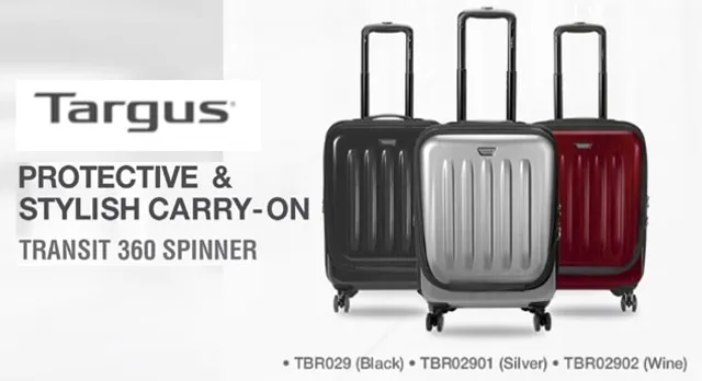 Targus Debuts ‘Transit 360 Spinner’ for Smart Travel Experience