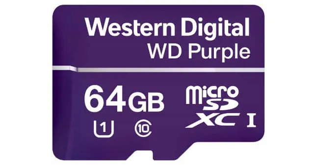 Western Digital Introduces Purpose-Built Surveillance Card